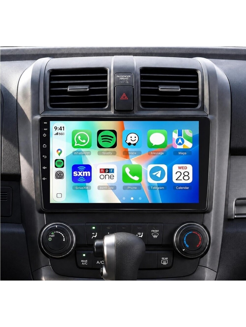Honda CR-V 2007-2011 9" Wireless CarPlay Linux Stereo